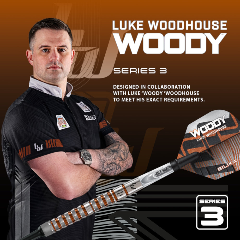 Harrows Dart Set Luke Woodhouse Series 3