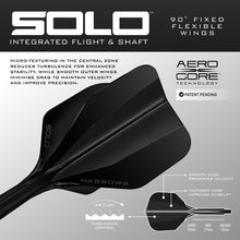 Harrows Flightsystem Solo 6 Schwarz