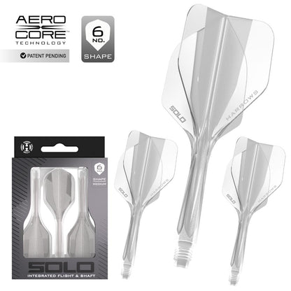 Harrows Flightsystem Solo 6 Transparent