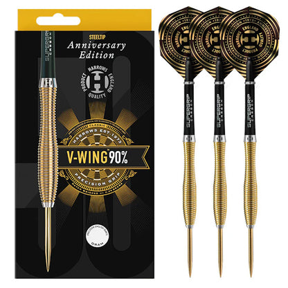 Harrows Steel Dart Set Anniversary V-Wing