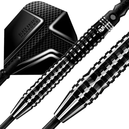Harrows Steel Dart Set Black Knight