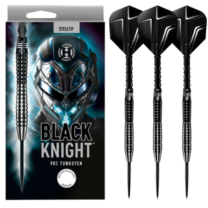 Harrows Steel Dart Set Black Knight