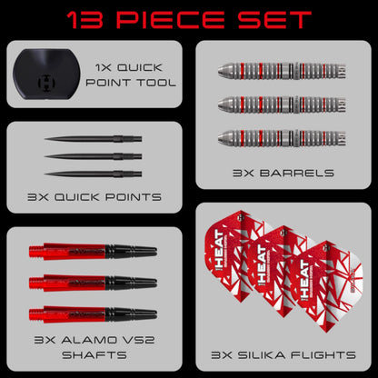 Harrows Steel Dart Set Damon Heta Series 4