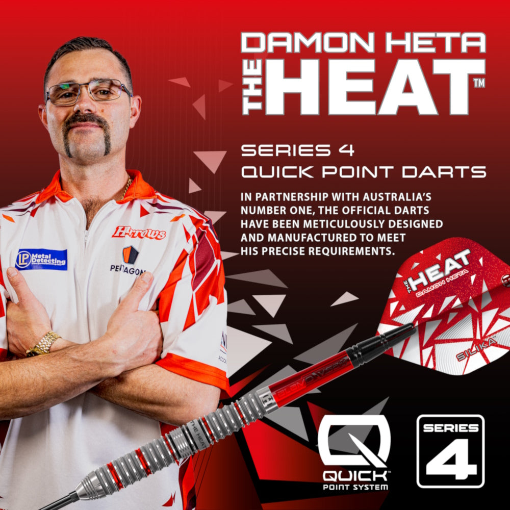 Harrows Steel Dart Set Damon Heta Series 4