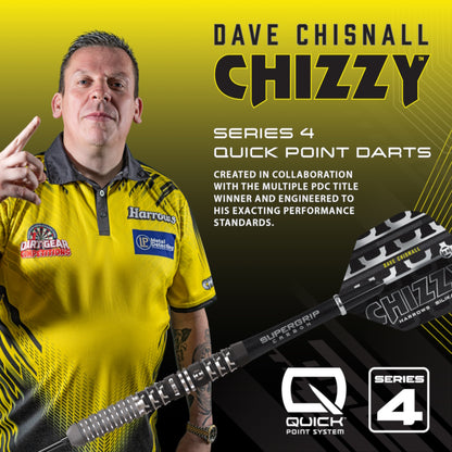Harrows Steel Dart Set Dave Chisnall Series 4