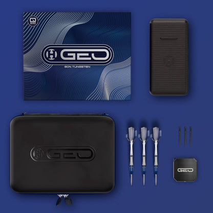 Harrows Steel Dart Set Geo Bomb