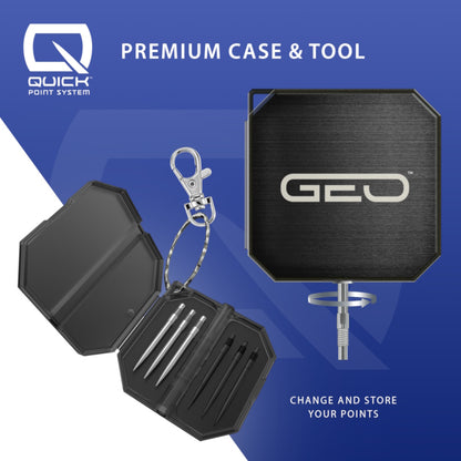 Harrows Steel Dart Set Geo Bomb