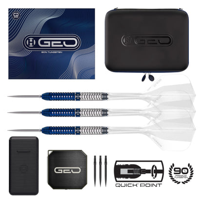 Harrows Steel Dart Set Geo Torpedo