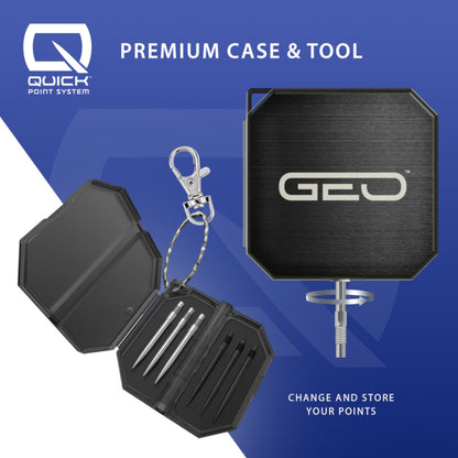 Harrows Steel Dart Set Geo Torpedo