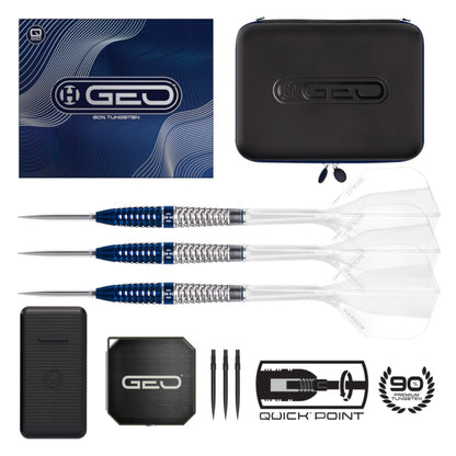 Harrows Steel Dart Set Geo Torpedo