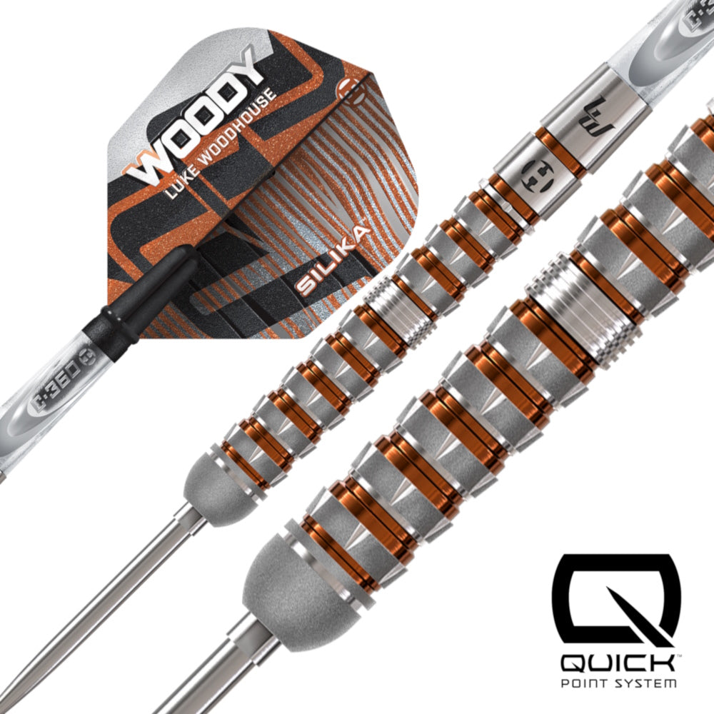 Harrows Steel Dart Set Luke Woodhouse Series 3