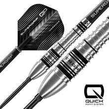 Harrows Steel Dart Set Supergrip QP Bomb
