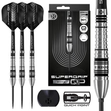 Harrows Steel Dart Set Supergrip QP Bomb