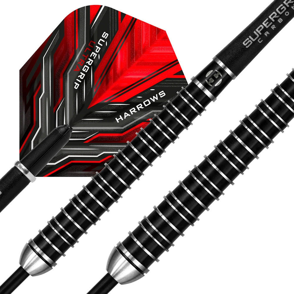 Harrows Steel Dart Set Supergrip Ultra