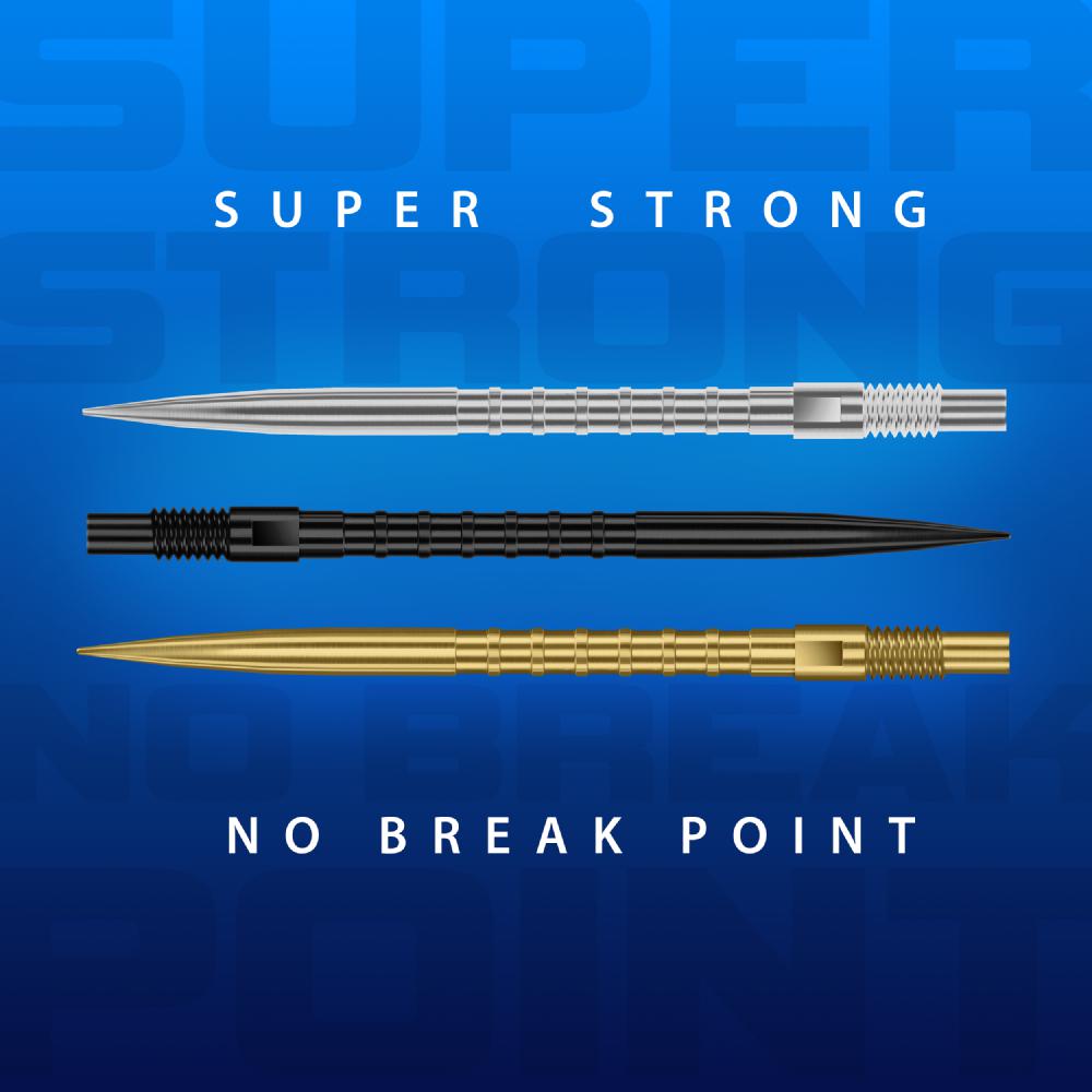 Harrows Steel Dart Spitze Quick Point HM Grip
