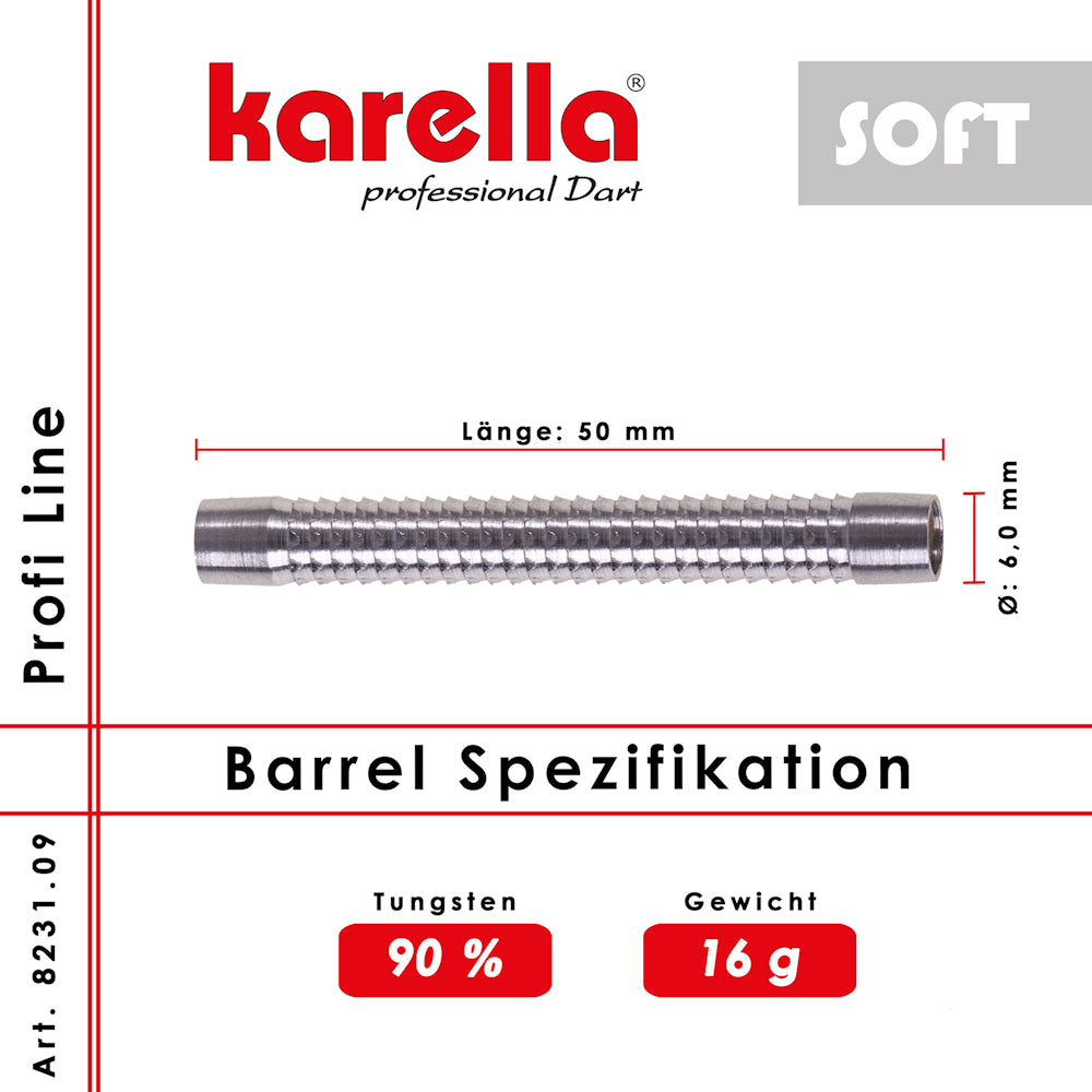 Karella Barrel Set Pro Line PLS09 16g