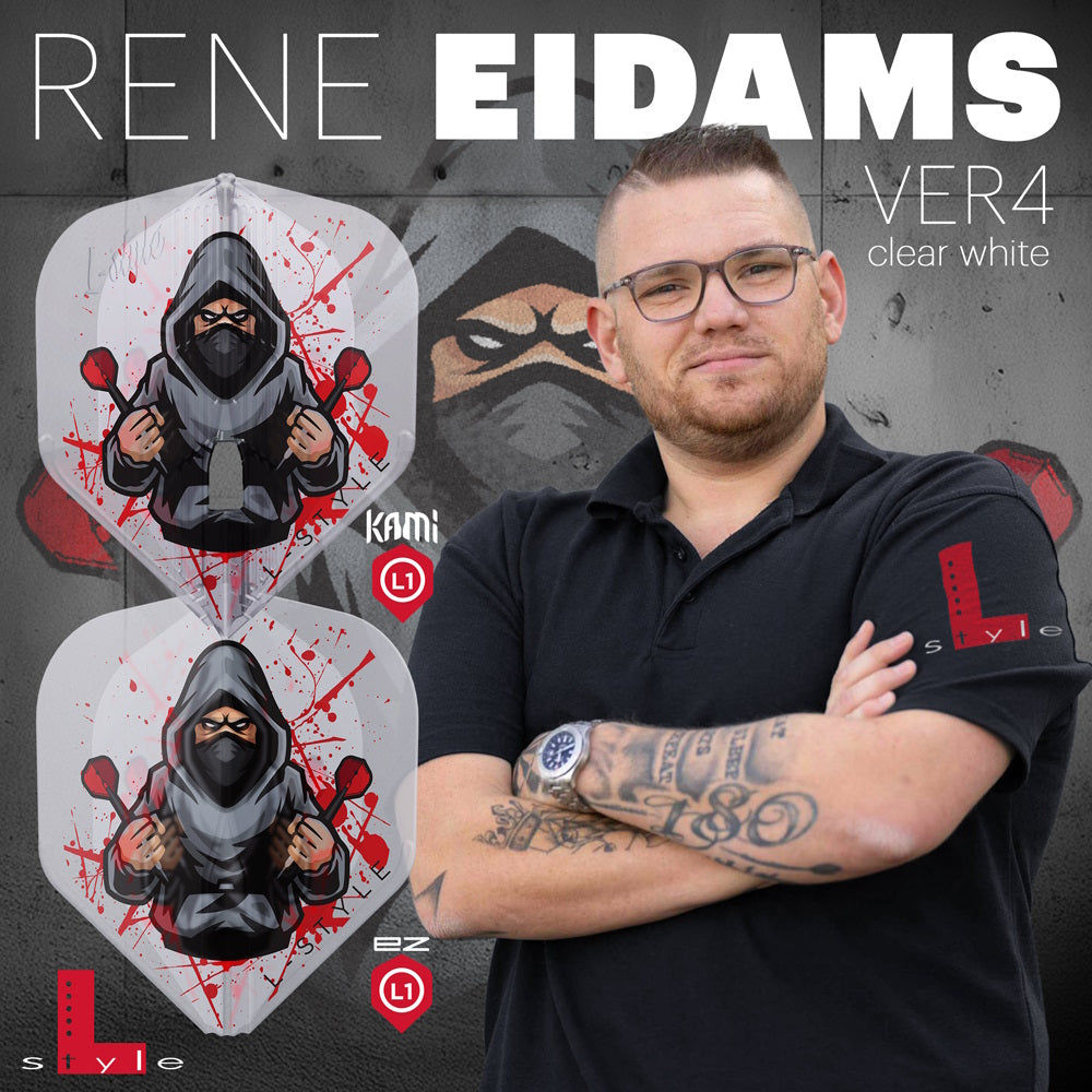 L-Style Flight EZ L1 Rene Eidams Clear White V4