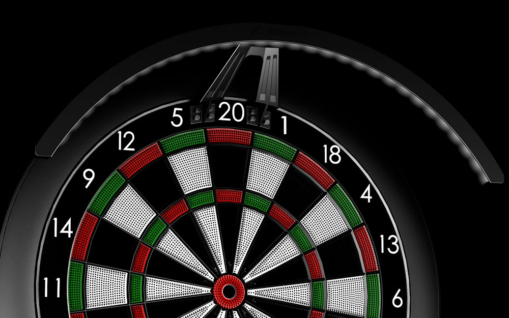 Mission Torus ST Dartboard Beleuchtung