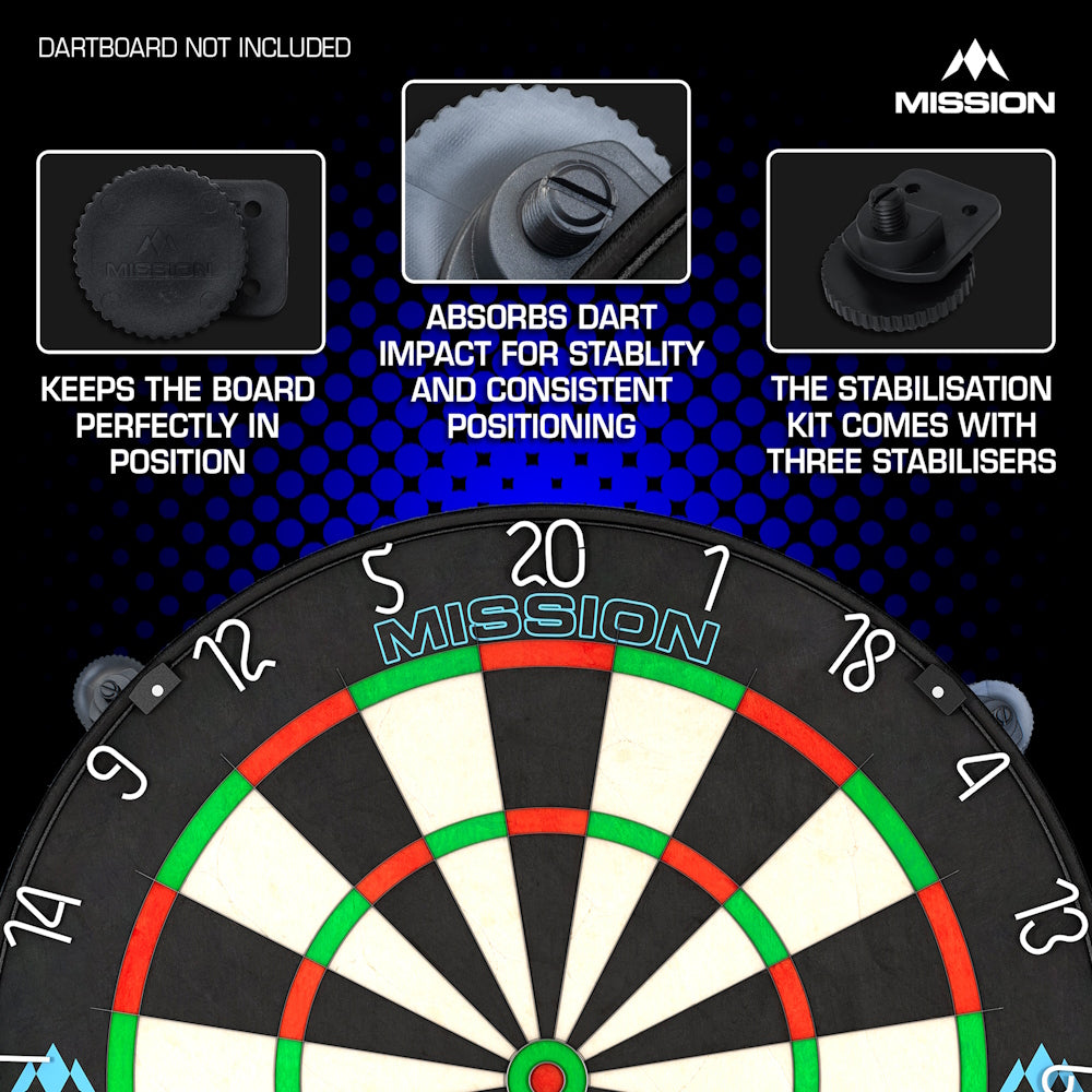Mission Dartboard Stabiliser Kit