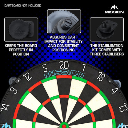 Mission Dartboard Stabiliser Kit