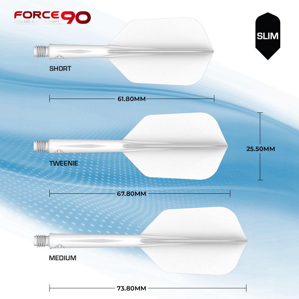 Mission Flight System Force 90 Slim Weiß