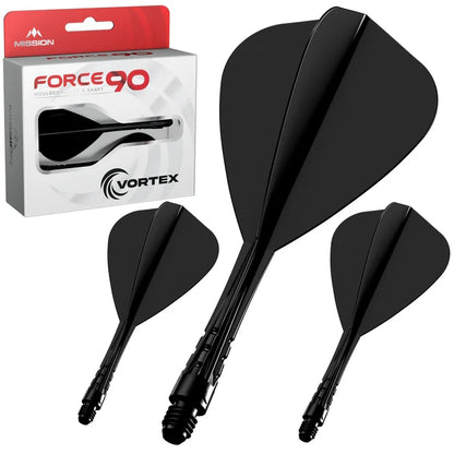 Mission Flight System Force 90 Vortex Kite Black