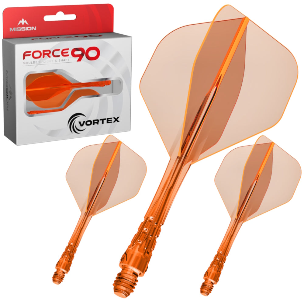Mission Flight System Force 90 Vortex No2 Neon Orange