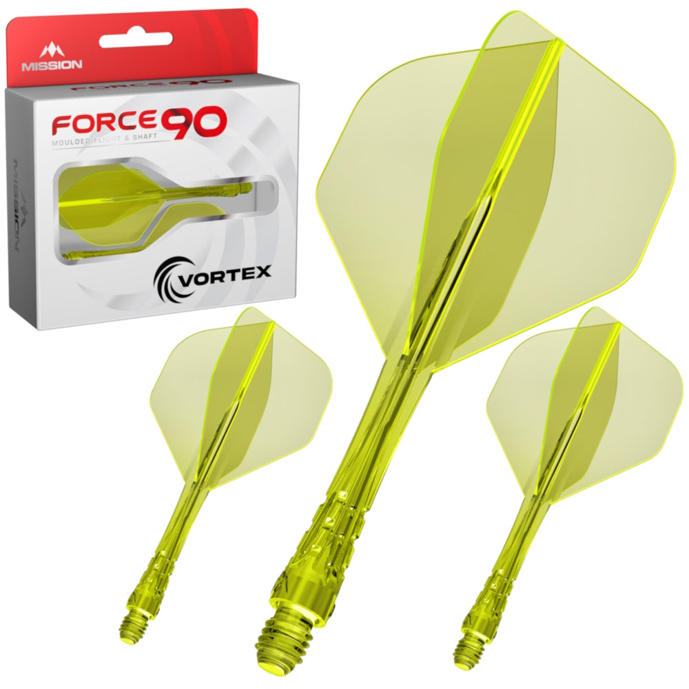 Mission Flight System Force 90 Vortex No2 Neon Yellow