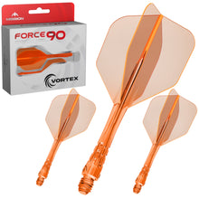 Mission Flight System Force 90 Vortex No6 Neon Orange