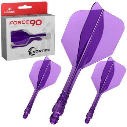 Mission Flight System Force 90 Vortex No6 Purple