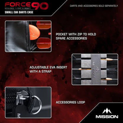 Mission Force 90 Slim Dart Case