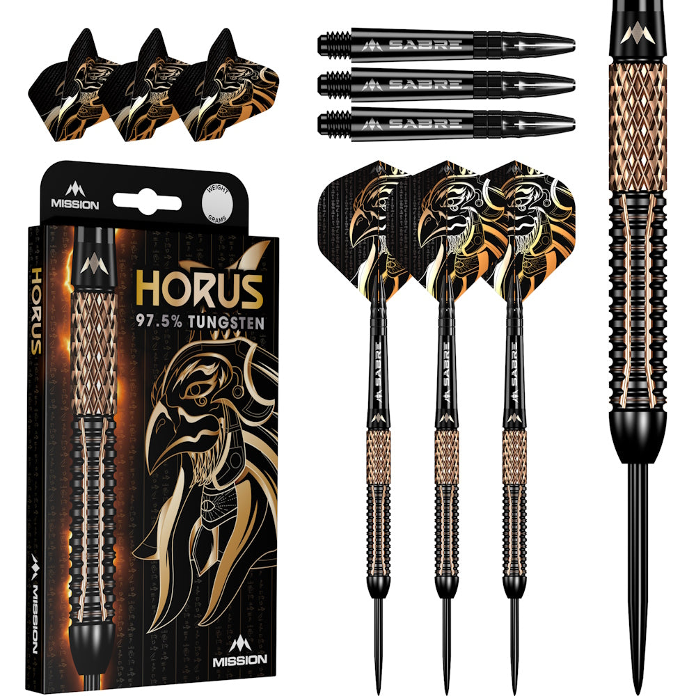 Mission Steel Dart Set Horus