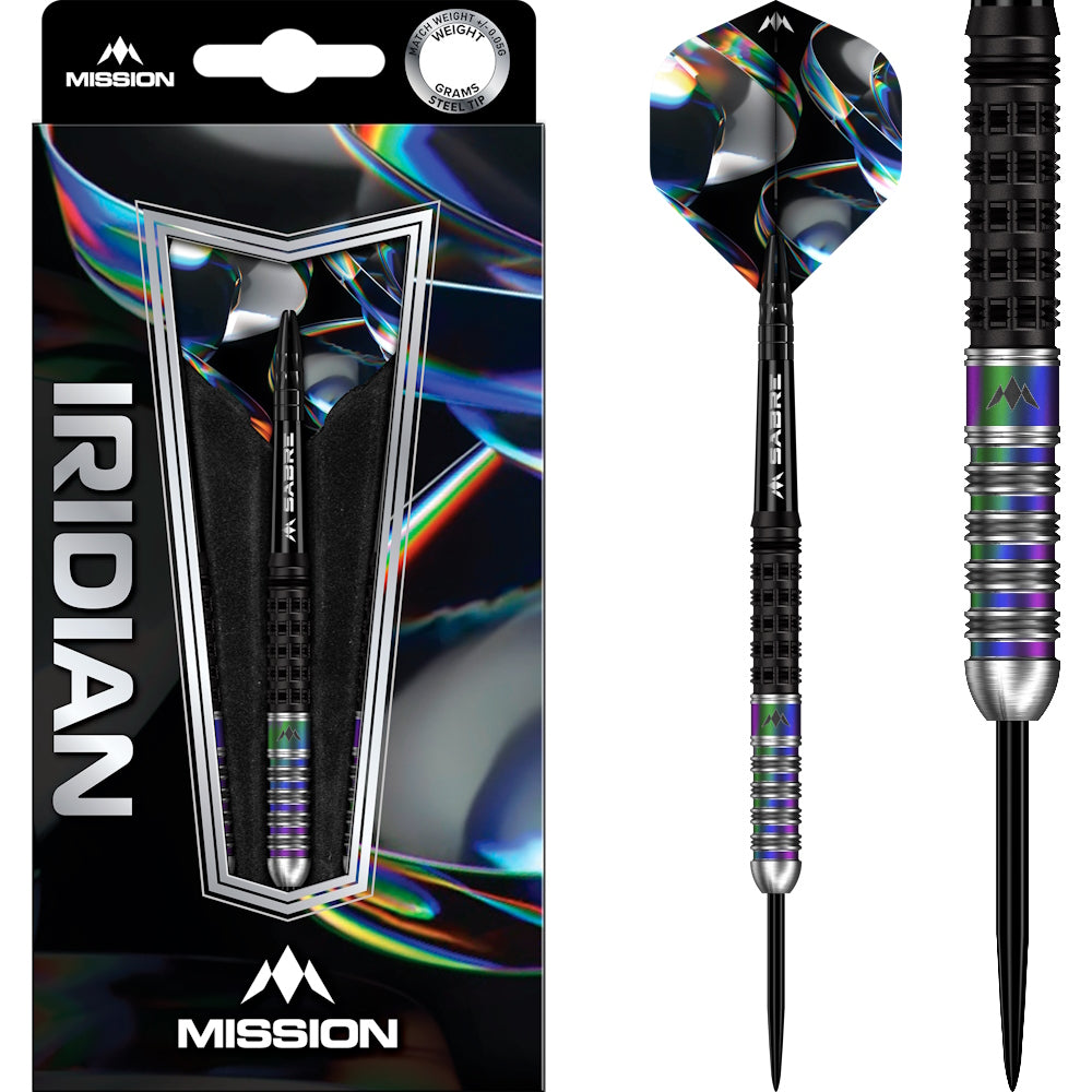 Mission Steel Dart Set Iridian
