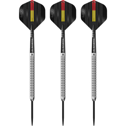Mission Steel Dart Set Mike De Decker Silver