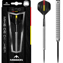 Mission Steel Dart Set Mike De Decker Silver