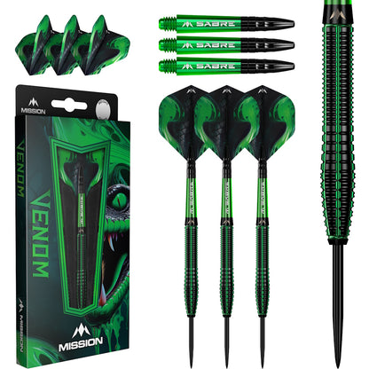 Mission Steel Dart Set Venom