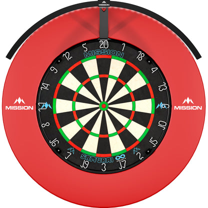 Mission Torus 120 Dartboard Beleuchtung