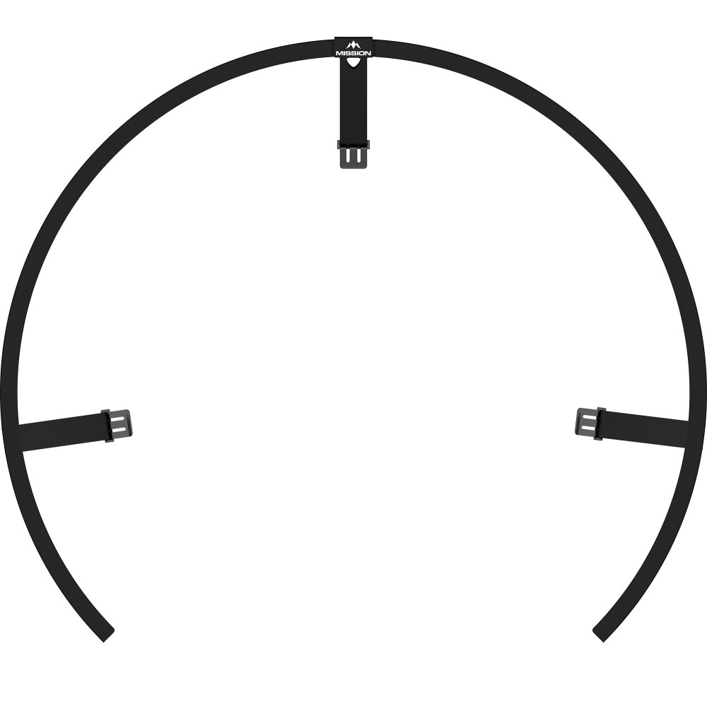 Mission Torus 270 Dartboard Beleuchtung Schwarz