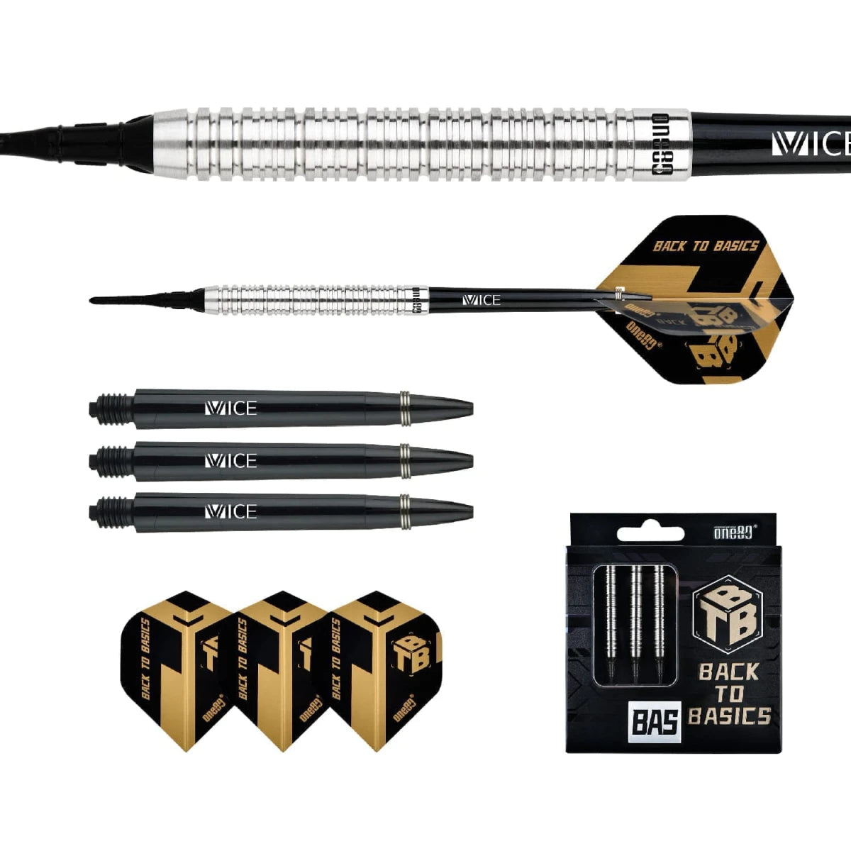 One80 Dart Set Back To Basic BAS 20g