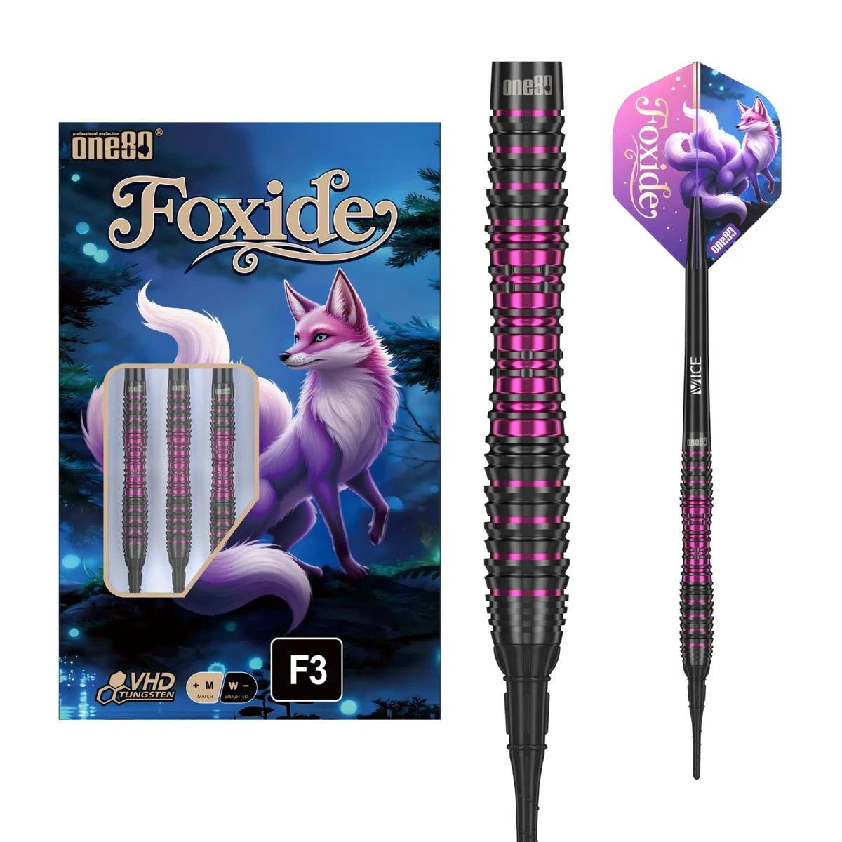 One80 Dart Set Foxide F3 20g