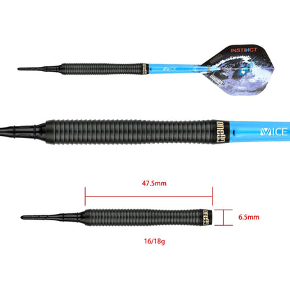One80 Dart Set Night Hunter Velocity