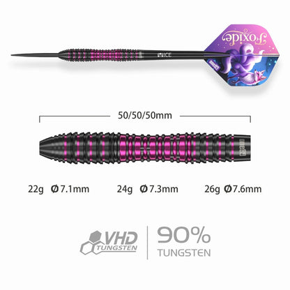 One80 Steel Dart Set Foxide F3