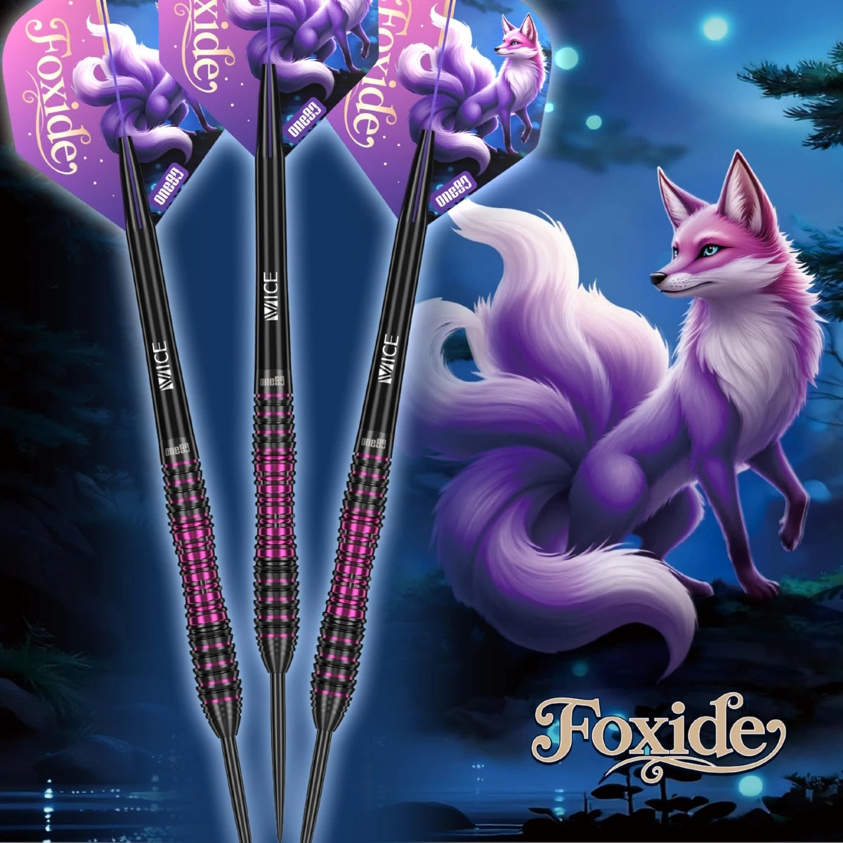 One80 Steel Dart Set Foxide F3