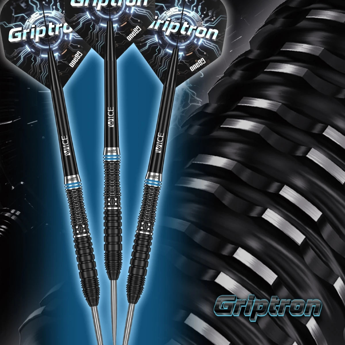 One80 Steel Dart Set Griptron GT2