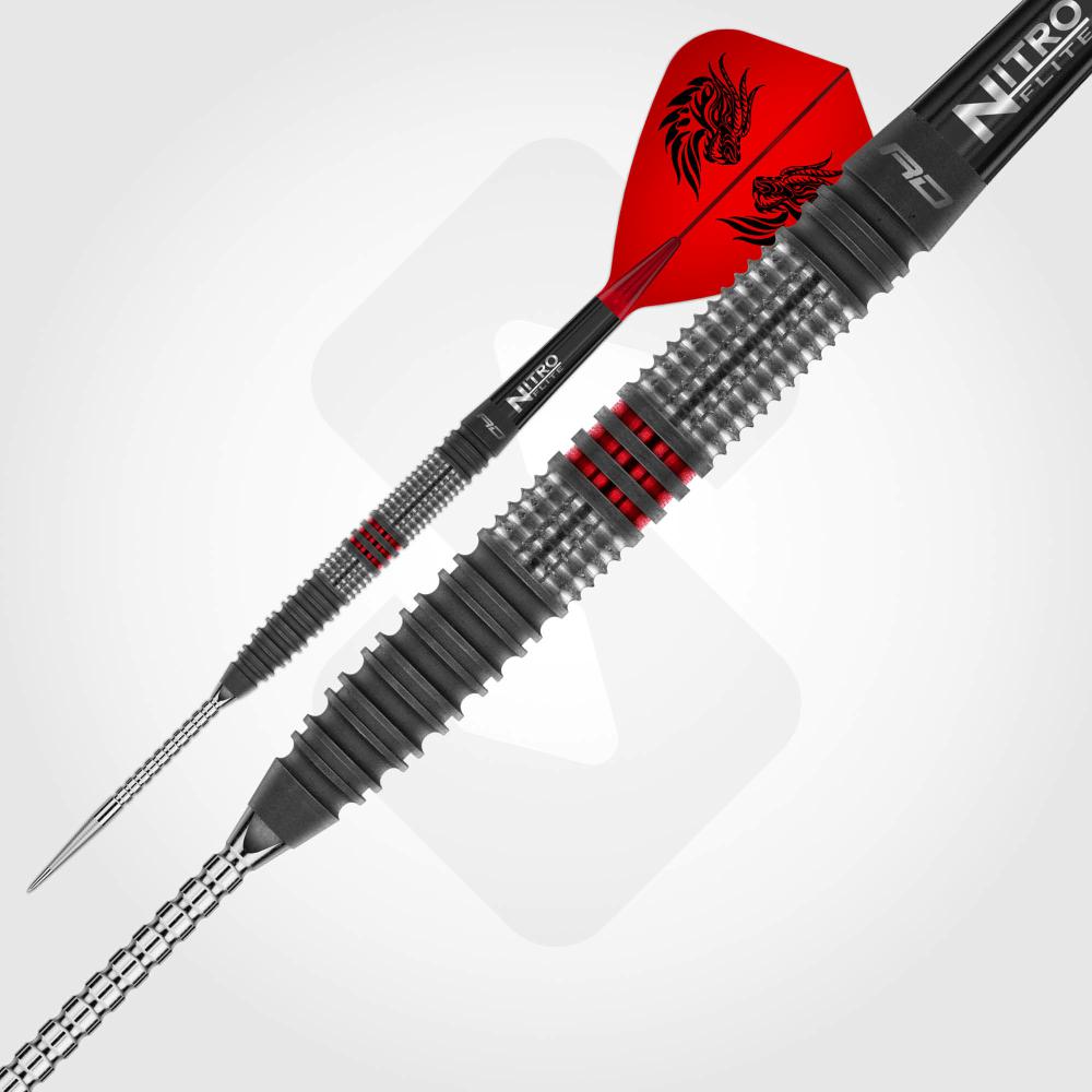 Red Dragon Steel Dart Set Jonny Clayton Hiraeth Switch Point