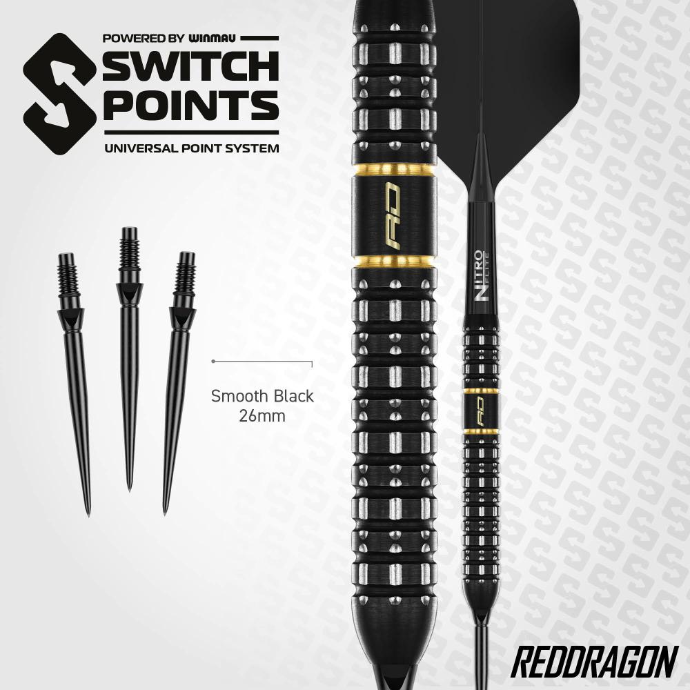 Red Dragon Steel Dart Set Ascend Parallel Switch Point