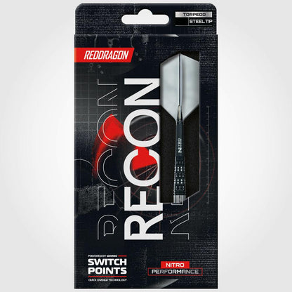Red Dragon Steel Dart Set Recon Torpedo Switch Point