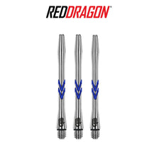 Red Dragon Aluminium Schaft Iceman V-Groove Blau