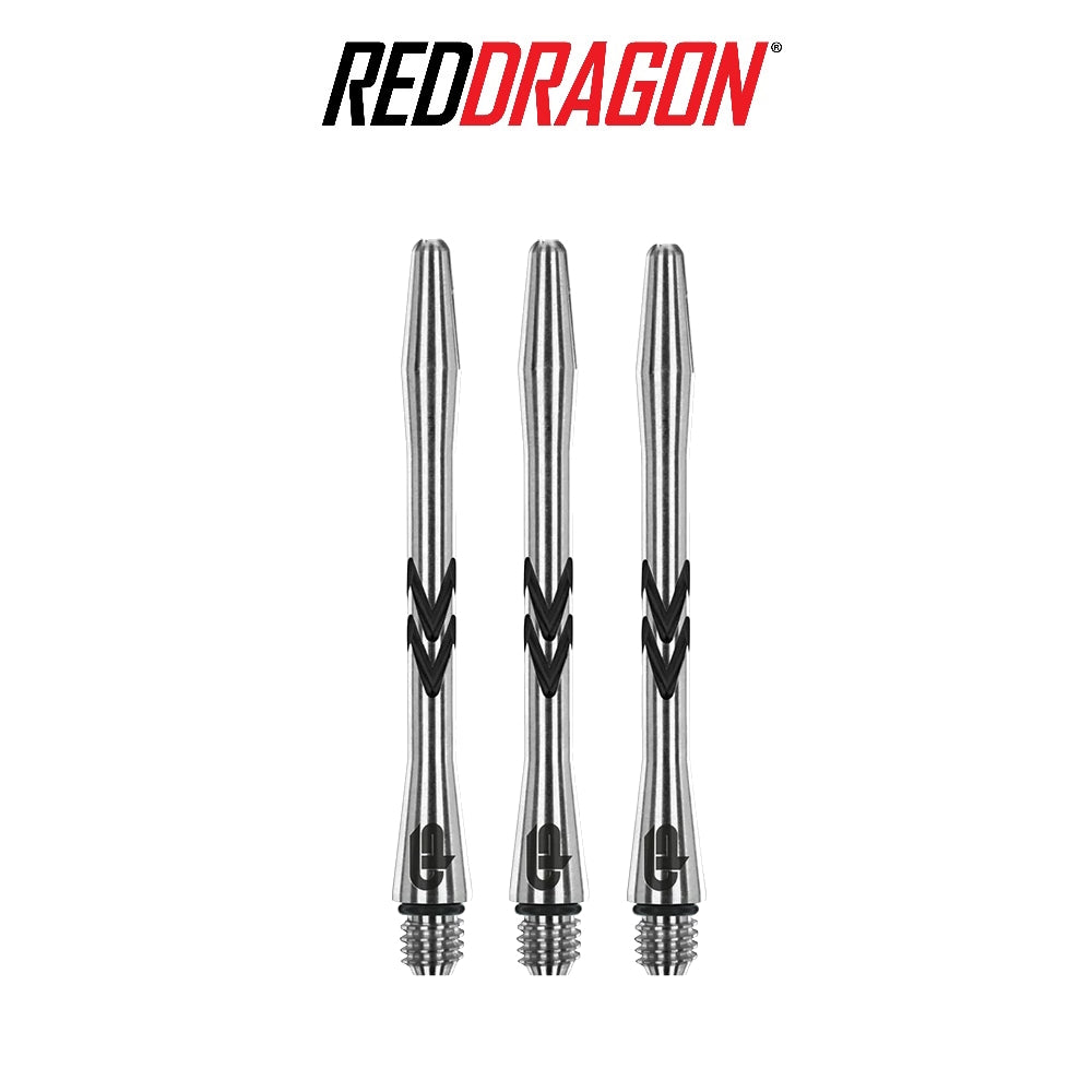 Red Dragon Aluminium Schaft Iceman V-Groove Schwarz