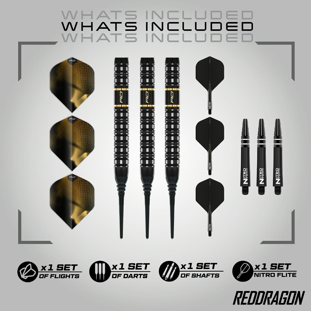 Red Dragon Ascend Parallel 20g Softdart
